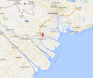 Bến Tre (Delta du Mékong)
Image: Google Map